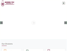 Tablet Screenshot of morretec.com